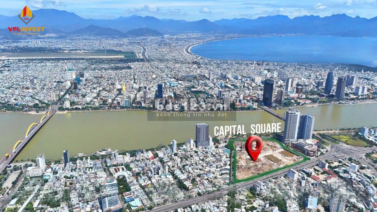 Bán căn góc 2PN view phố trung tâm sôi động Capital Square Đà Nẵng