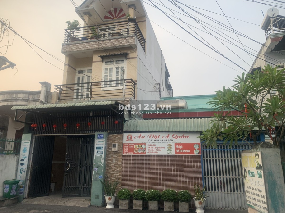 Bán nhà 2 lầu hẻm xe hơi lớn số 67/11 Lê Thị Hoa TP Thủ Đức