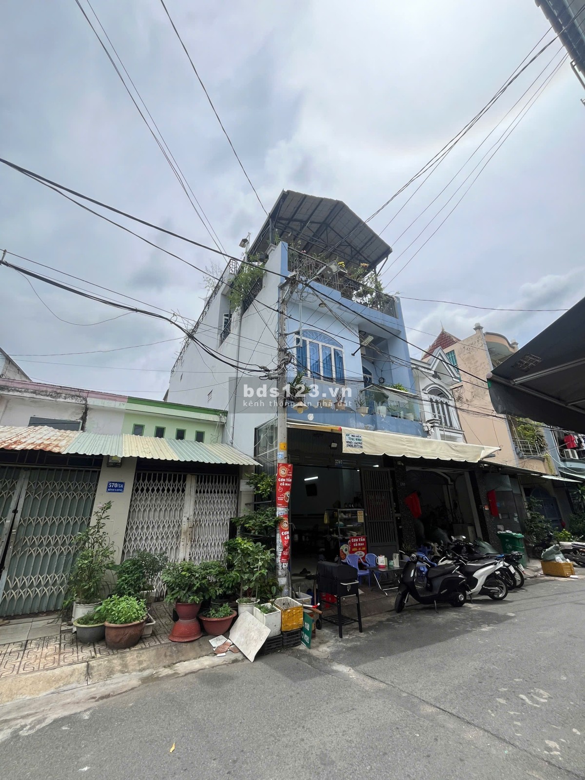 Cần bán nhà MT hẻm 8m Bình Long 95,2m giá 11,99 tỷ