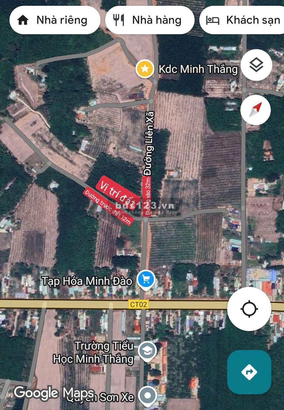 Chính chủ cần bán nhiều lô đất, tại trung tâm Chơn Thành Đồng Nai