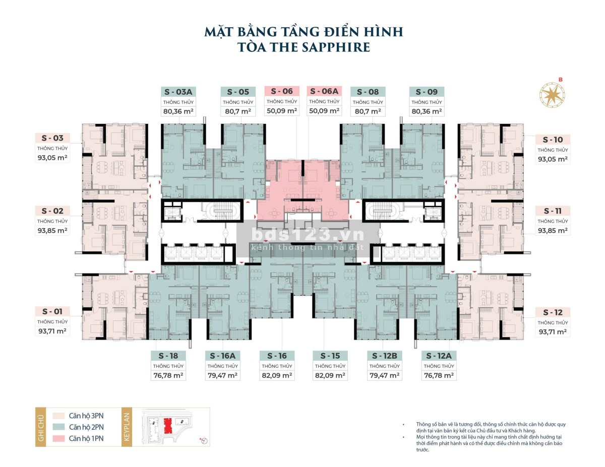 [Bán nhanh] căn 1PN, giá 2tỷ970, sổ hồng lâu dài, hàng ngoại…