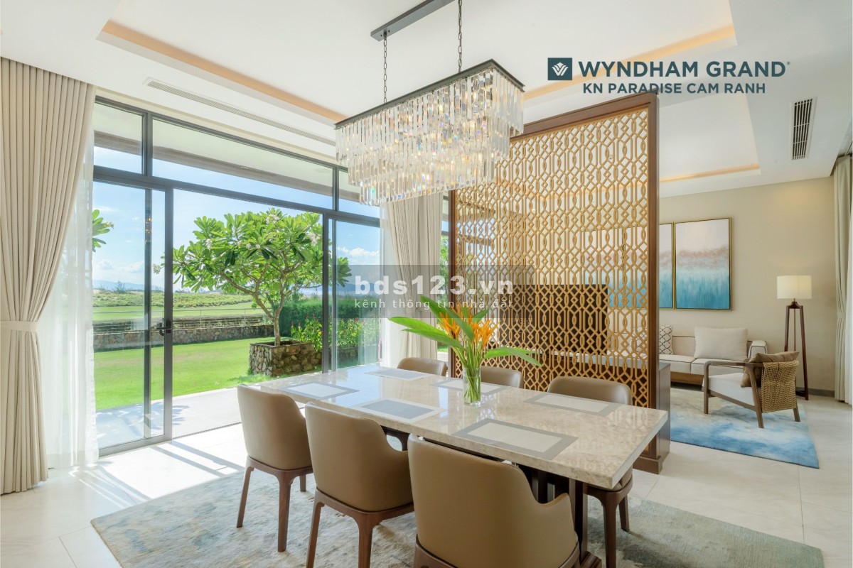 Bán biệt thự Wyndham Cam Ranh 4PN, view golf - Biển giá 27.5 tỷ LH 0917 678 685.
