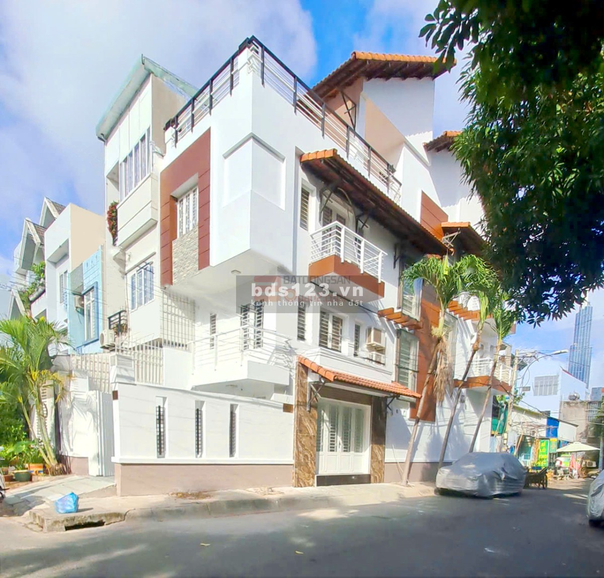 Cho thuê nhà full nội thất góc 2 mặt tiền An Khánh Quận 2