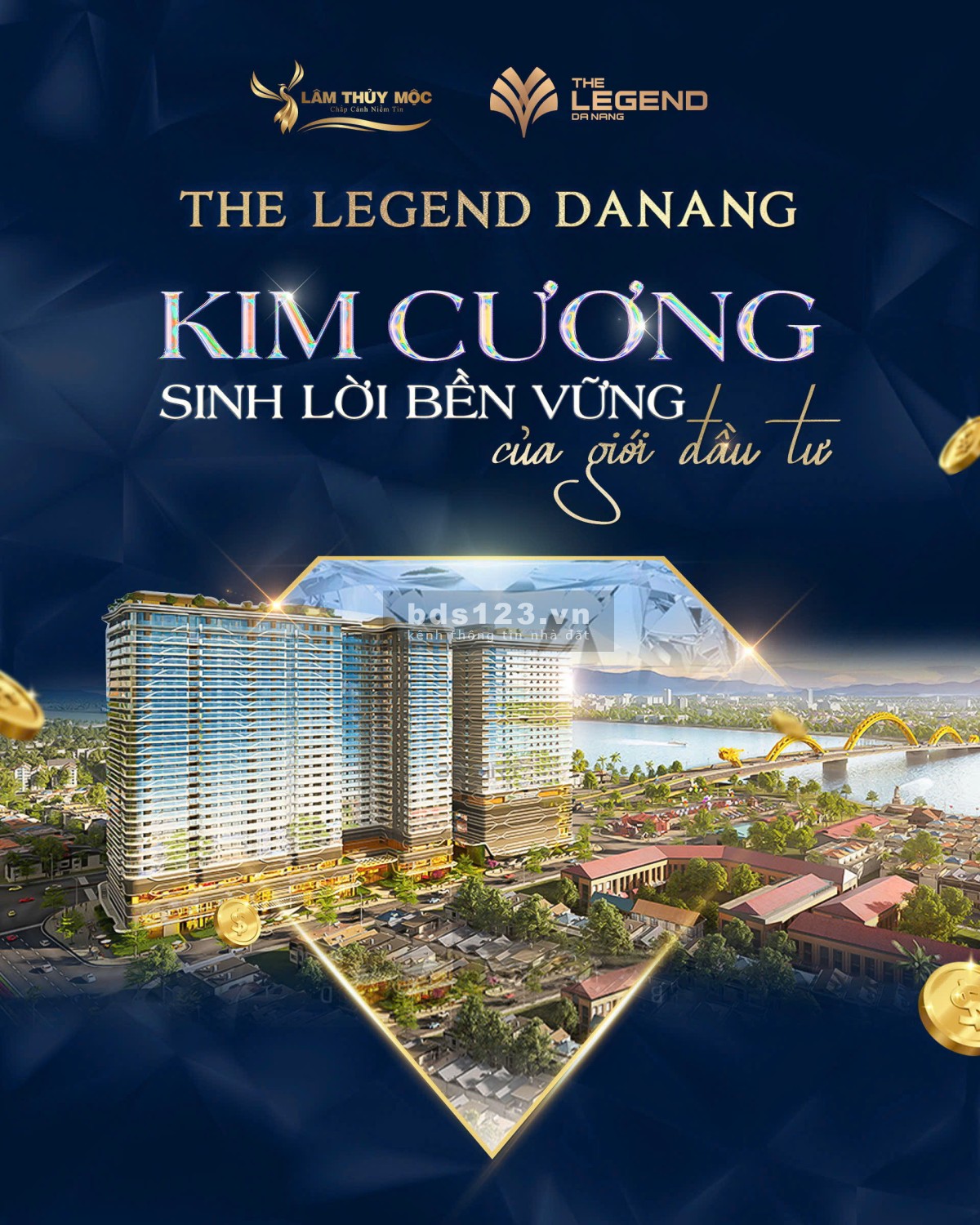 Bán căn hộ The Legend trung tâm Đà Nẵng – vị trí kim cương, sổ lâu dài