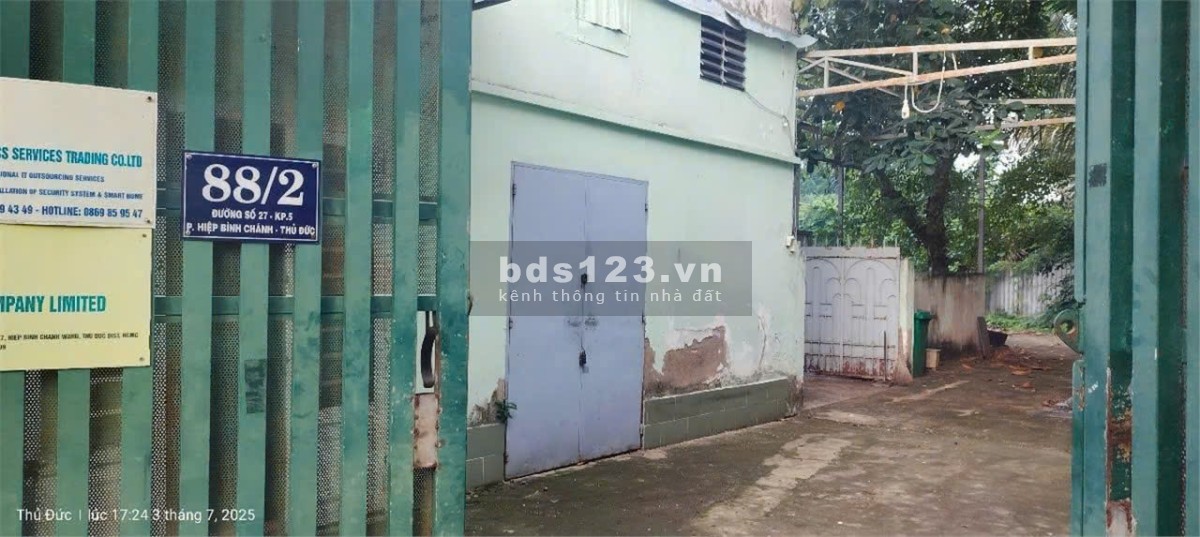 Bán nhà vườn 701m2 vuông vức siêu đẹp ở KDC Hiệp Bình…