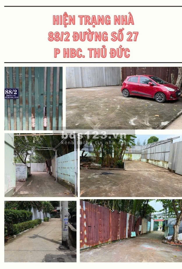 Bán nhà vườn 701m2 vuông vức siêu đẹp ở KDC Hiệp Bình…
