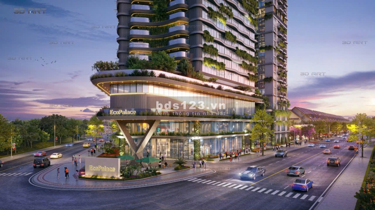 Nhà phố EcoPalace Daklak - Vị trí đẹp giá tốt đợt đầu - Ngay ngã 6 Trung tâm