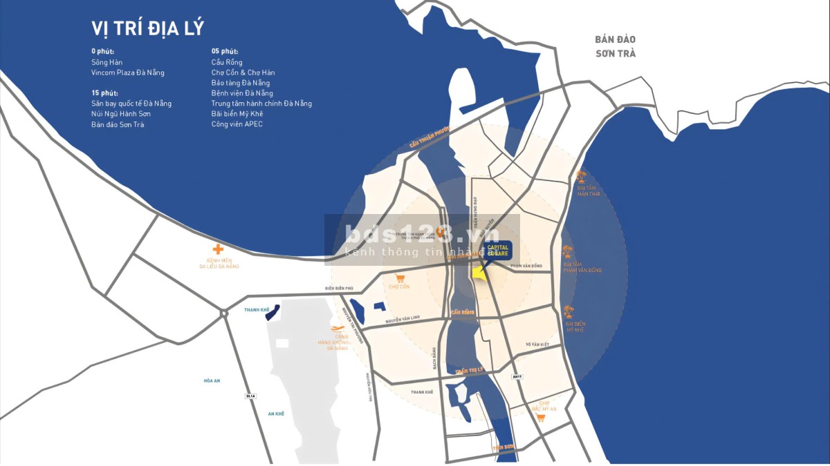 Capital square, căn hộ view sông ngay cầu sông hàn, cạnh Vincom -…