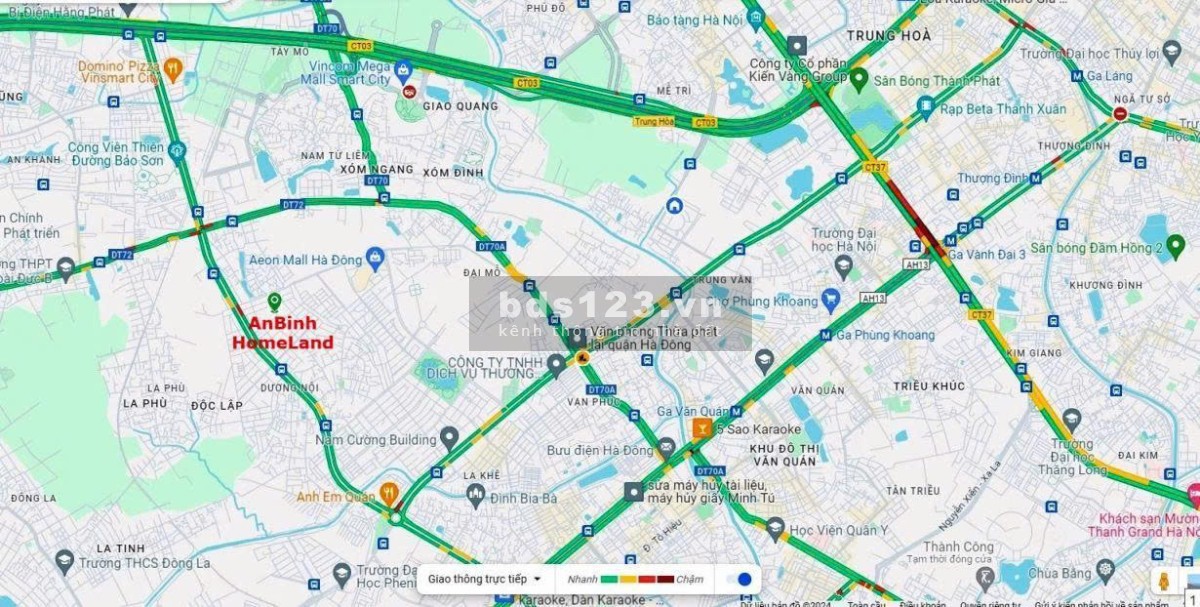 Chung Cư Cao Cấp AN BÌNH HOMELAND Cạnh Aeon Hà Đông, 67m2-Giá…