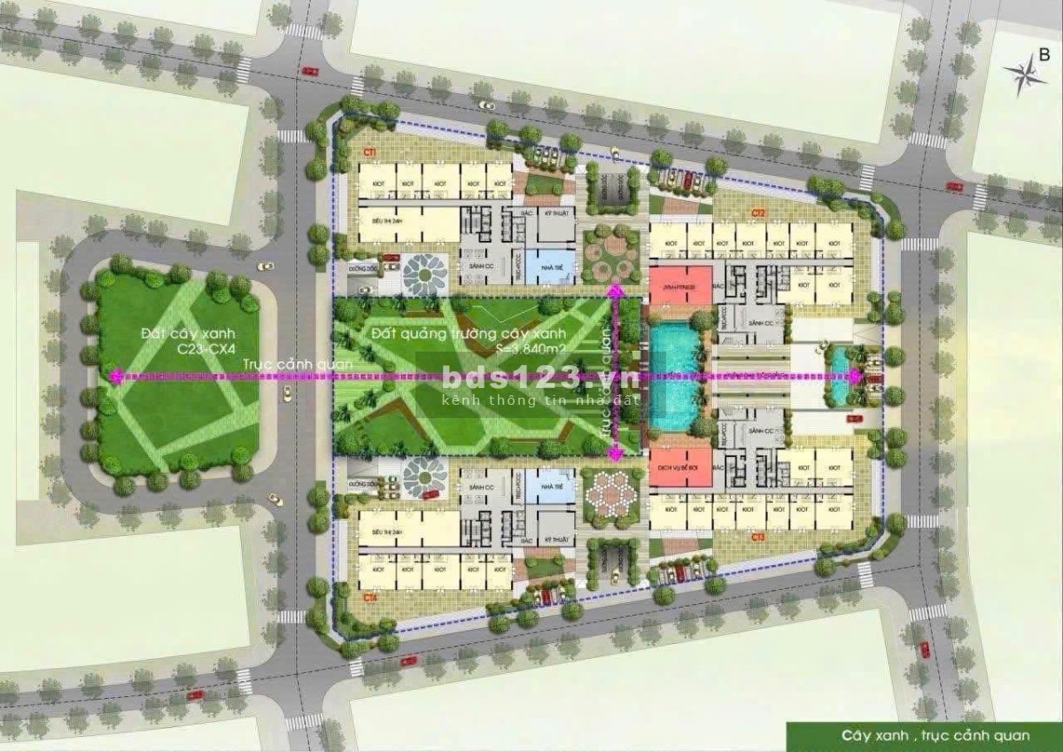 Chung Cư Cao Cấp AN BÌNH HOMELAND Cạnh Aeon Hà Đông, 67m2-Giá…