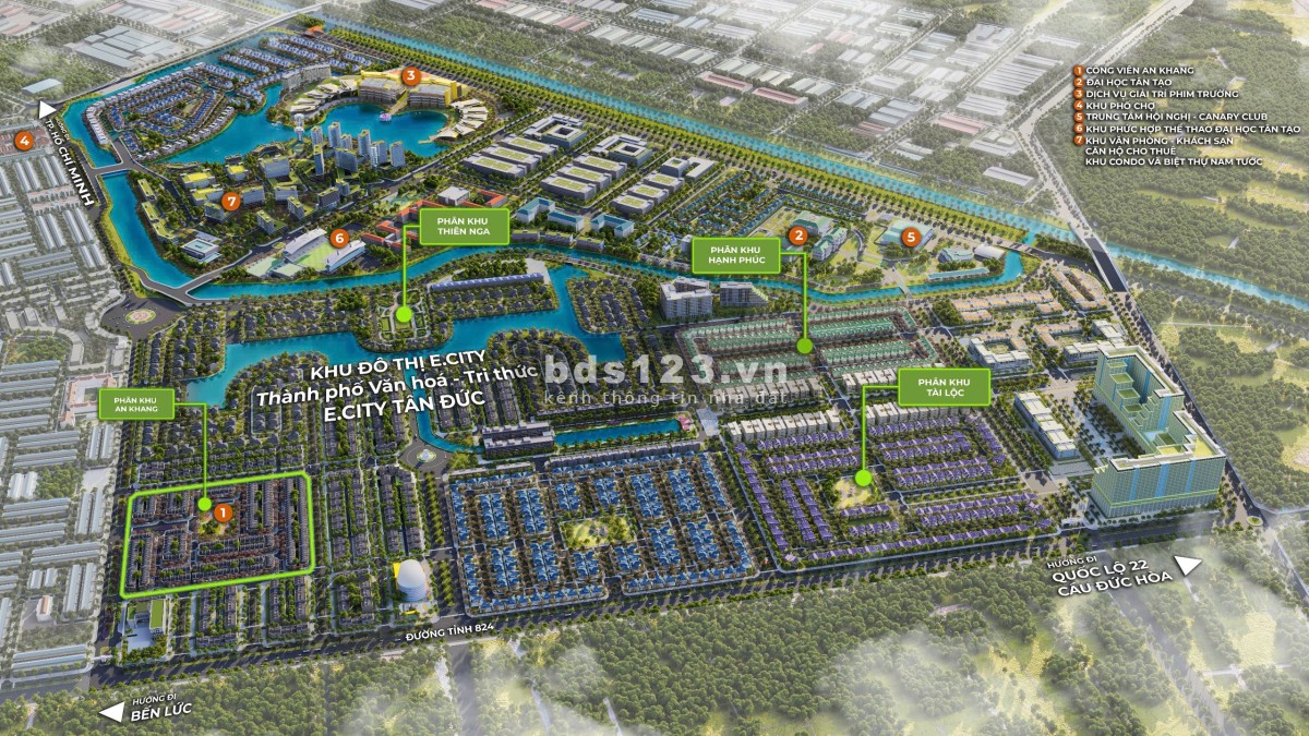 E.City Tân Đức - Đất nền pháp lý chuẩn phố thương mại…
