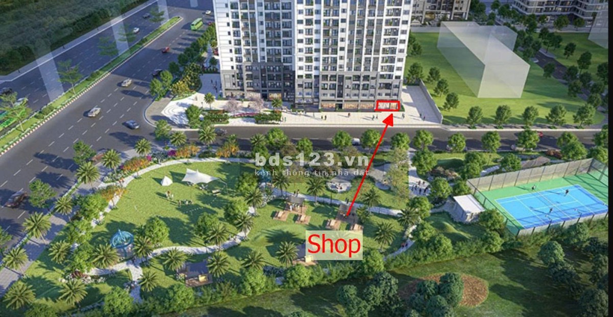 Shop Chân Đế Mặt Sảnh Vinhomes Ocen Park 1