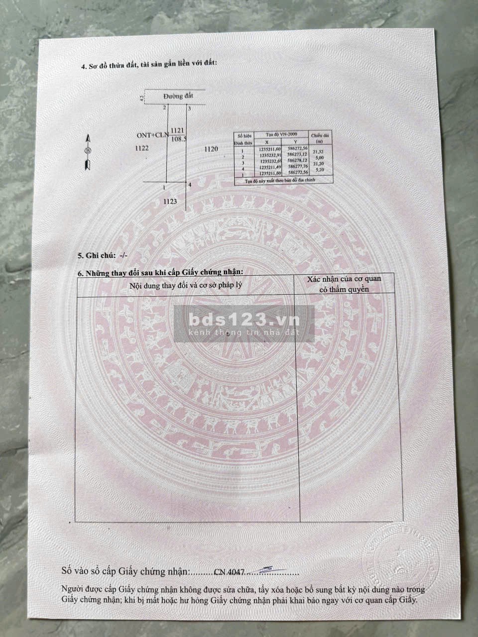 Bán đất tại Xã Bàu Đồn, Gò Dầu, Tây Ninh, giá cực chất…
