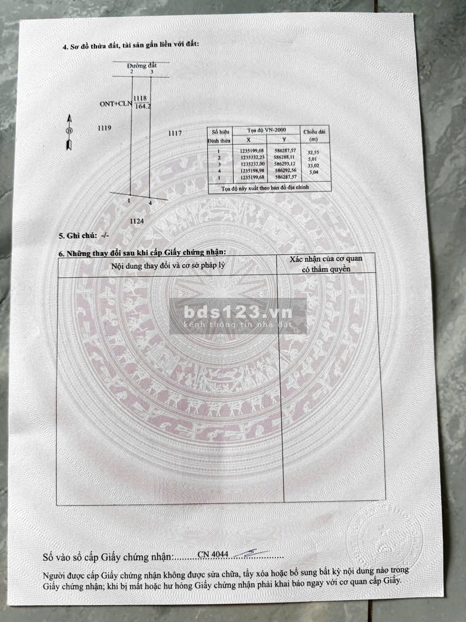 Bán đất tại Xã Bàu Đồn, Gò Dầu, Tây Ninh, giá cực chất…