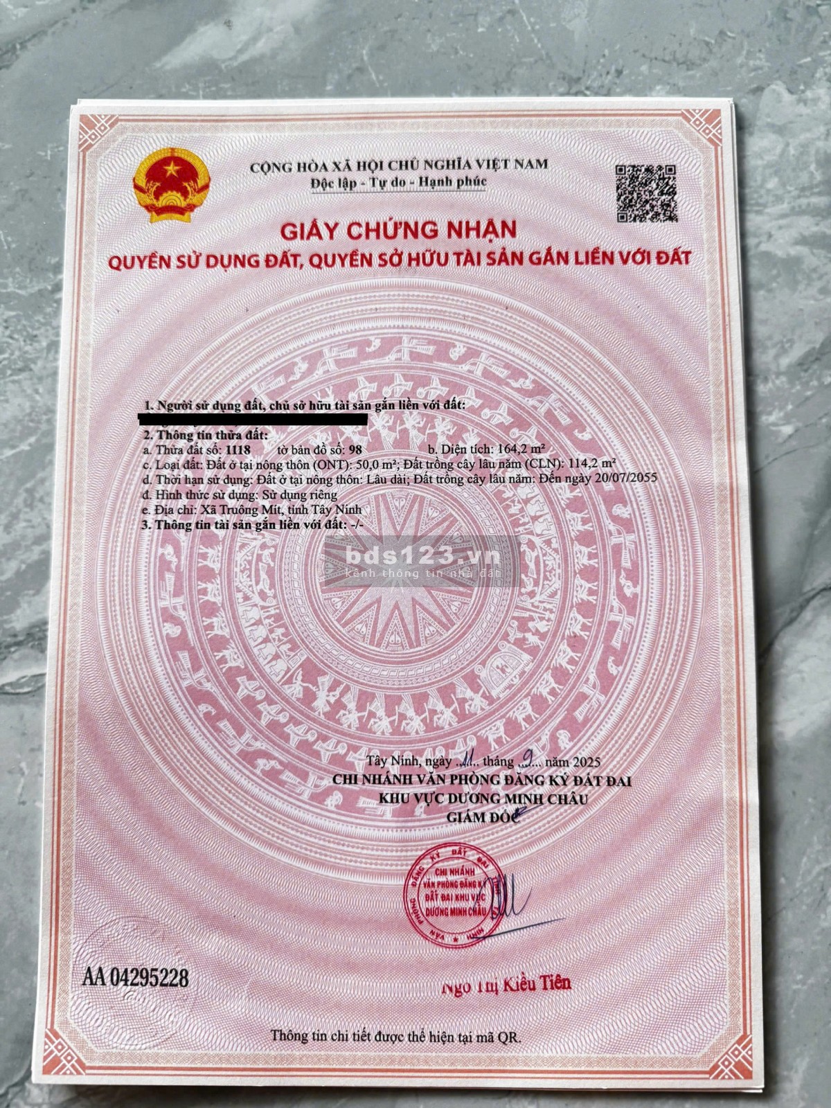 Đất ven DT784 – Tâm điểm đầu tư sinh lời tại Gò Dầu, Tây Ninh!