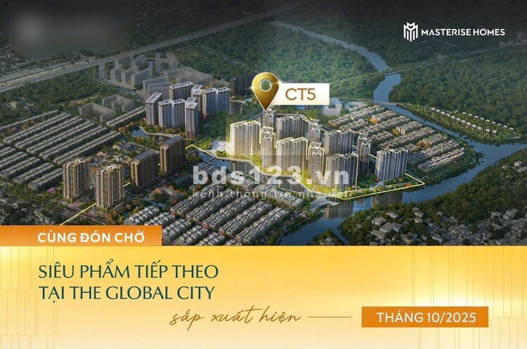 Căn hộ Quận 2, trung tâm mới TP.HCM – CT5 The Global City.