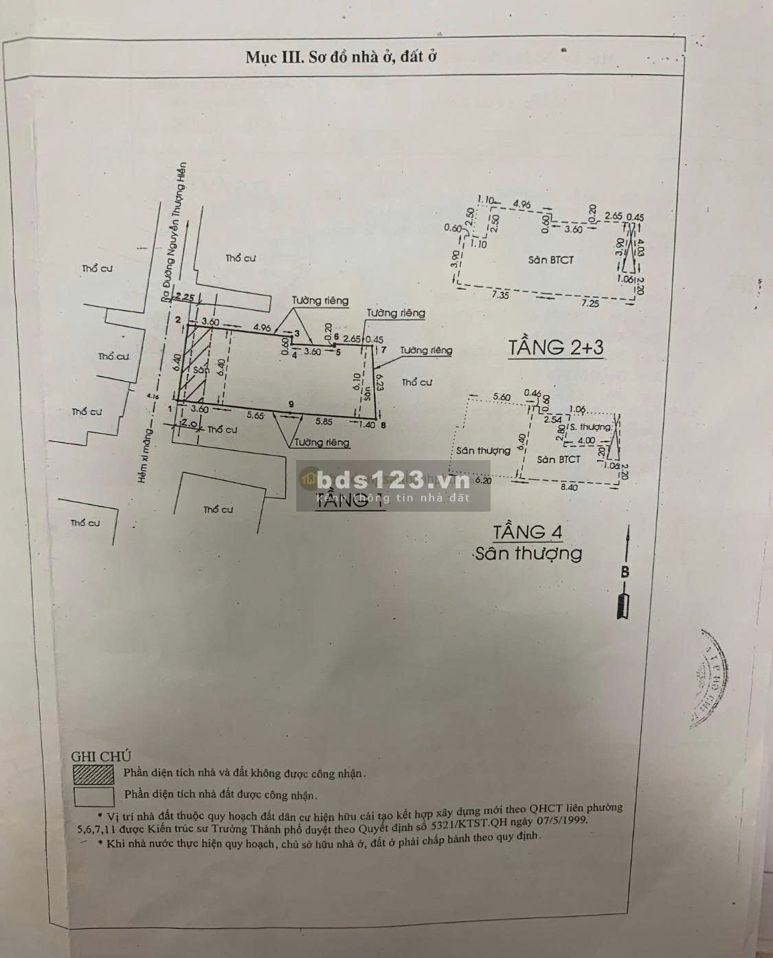 Nhà HXH Nguyễn Thượng Hiền, P. 6, 1 Triệt 3 Lầu, 12 Phòng & 12…