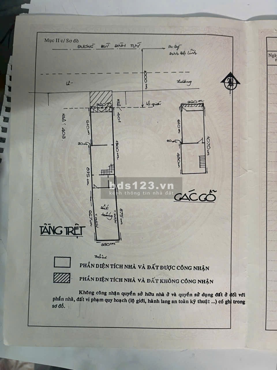 Bán nhà 3.8x26m mặt tiền 133 Bùi Đình Túy, Phường 24, Bình Thanh