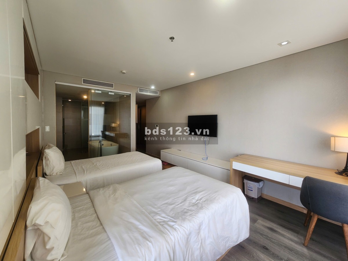 Cho thuê căn hộ 3 phòng ngủ – View phố – Full nội thất – Giá chỉ 18 triệu/tháng