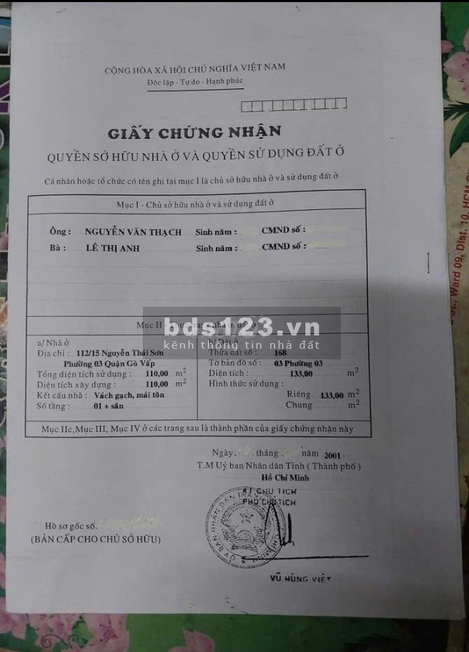 Bán nhà Nhà cấp 4 cũ, nở hậu, sổ hồng mặt tiền Nguyễn…