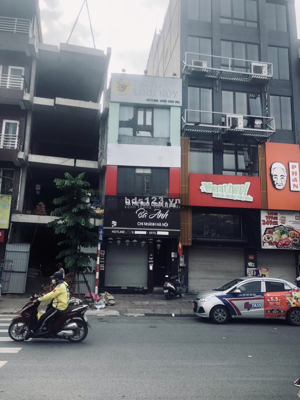 Cho thuê nhà mặt phố đông đúc kinh doanh 100m2 giá 15,5 triệu 3 tầng. Thanh Xuân - Hà Nội