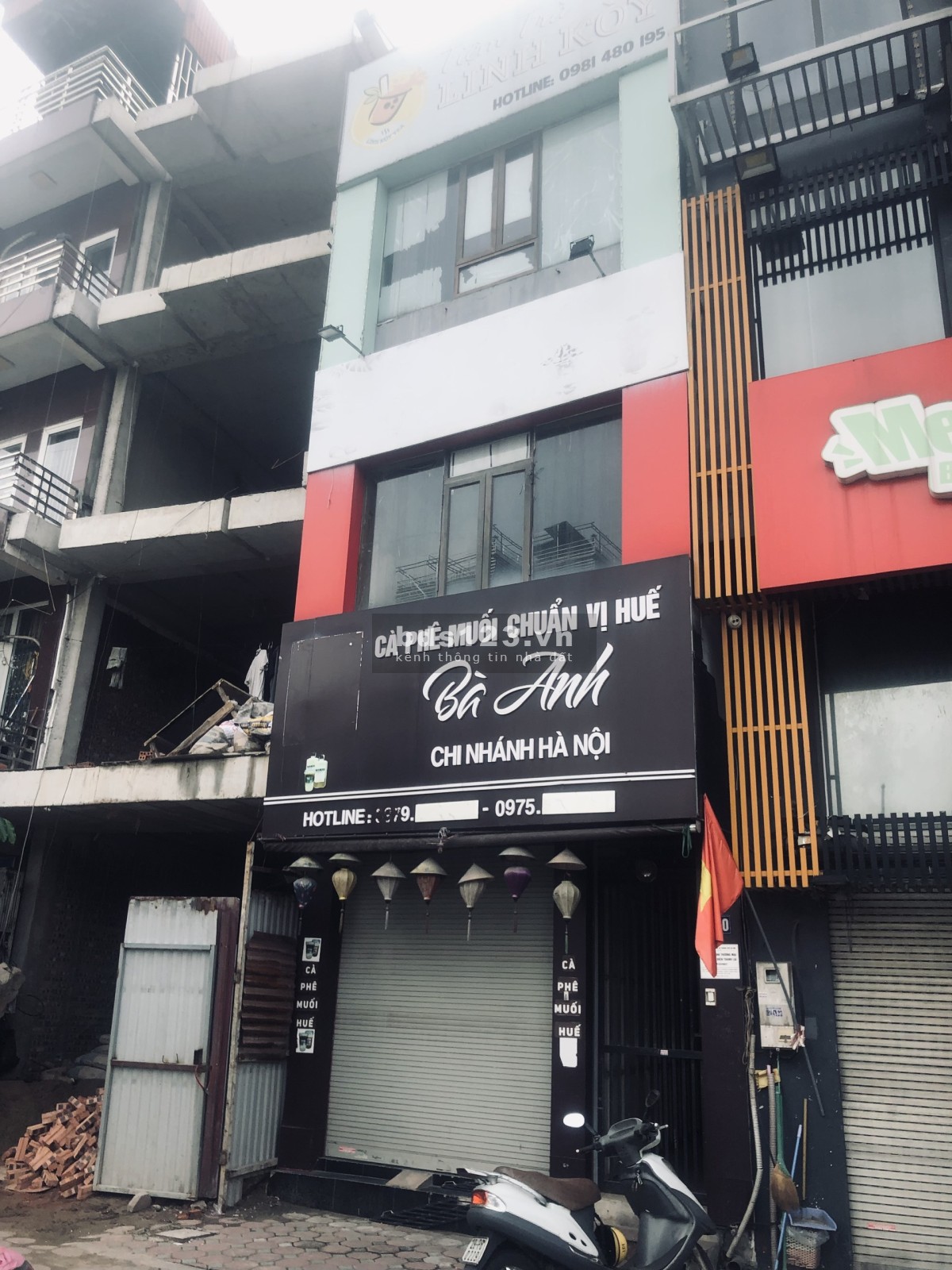 Cho thuê nhà mặt phố đông đúc kinh doanh 100m2 giá 15,5 triệu 3 tầng. Thanh Xuân - Hà Nội