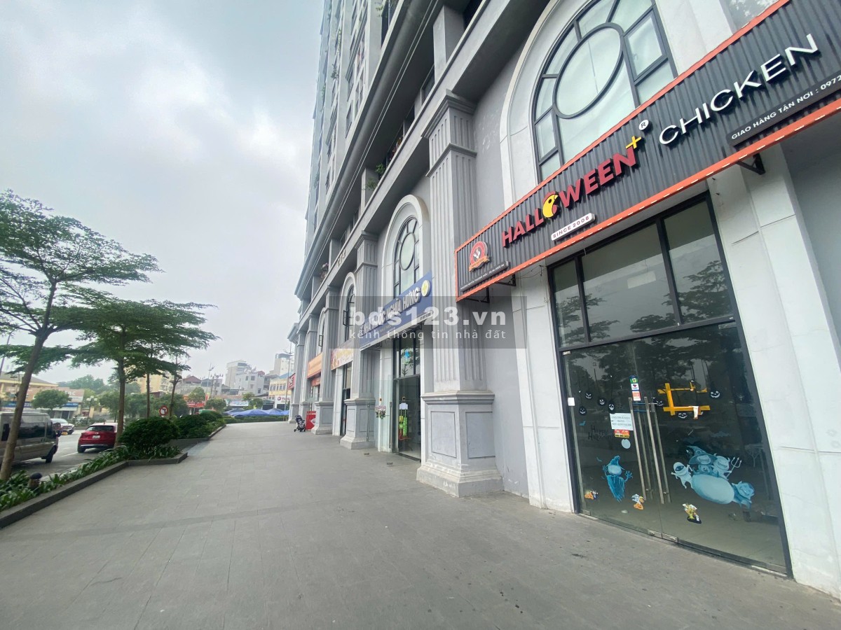 Cho thuê mặt bằng kinh doanh dự án Hateco Apollo mặt đường 70 .