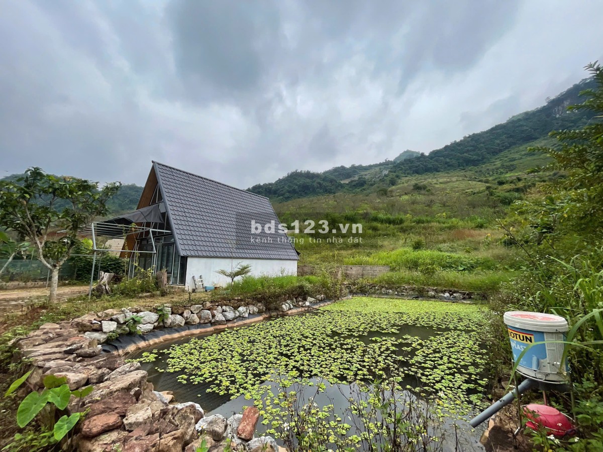 Lô đất sẵn nhà, ao view thiên nhiên gần các điểm du lịch…