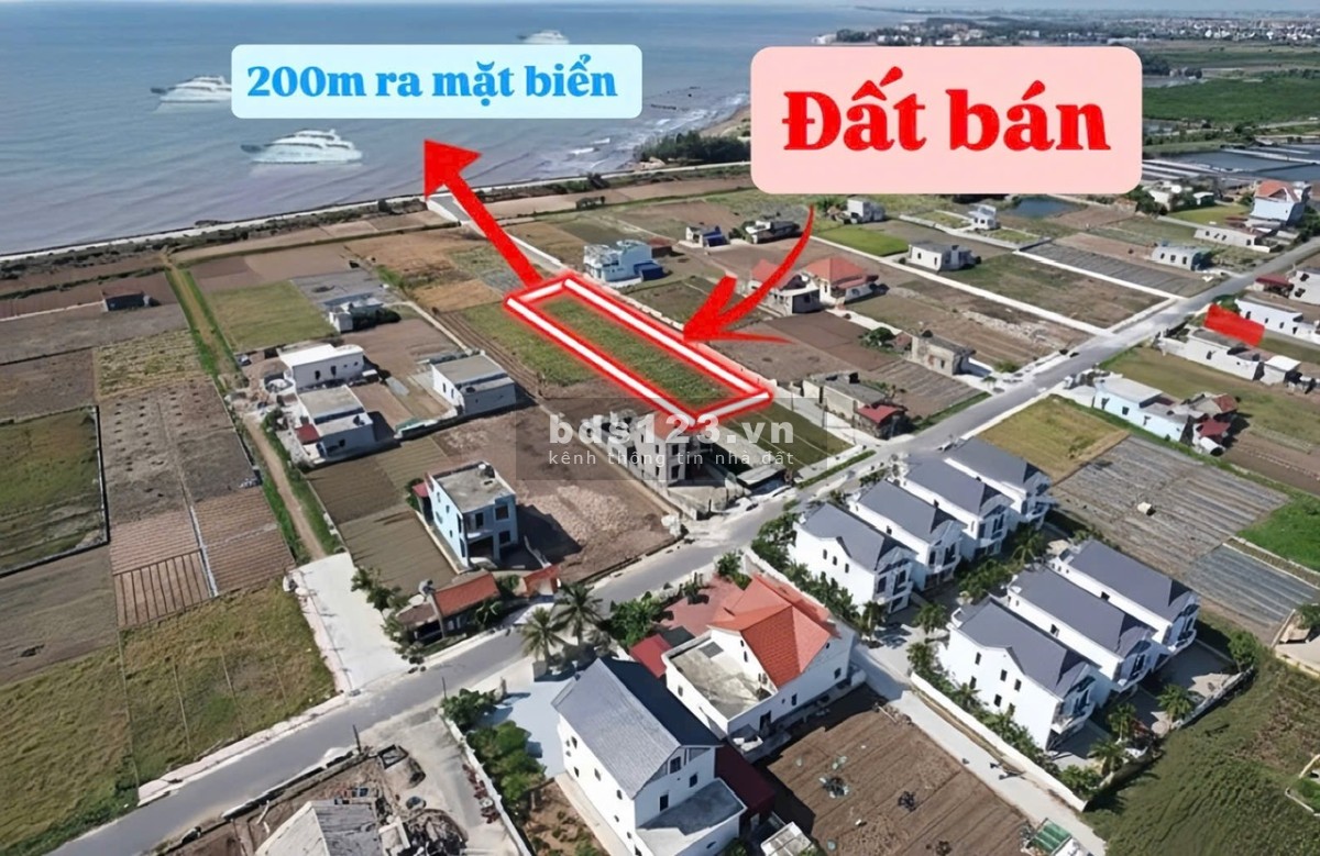 Bán Lô đất nền biển Quất Lâm- Giao Phong- Giá nhỉnh 2 tỷ