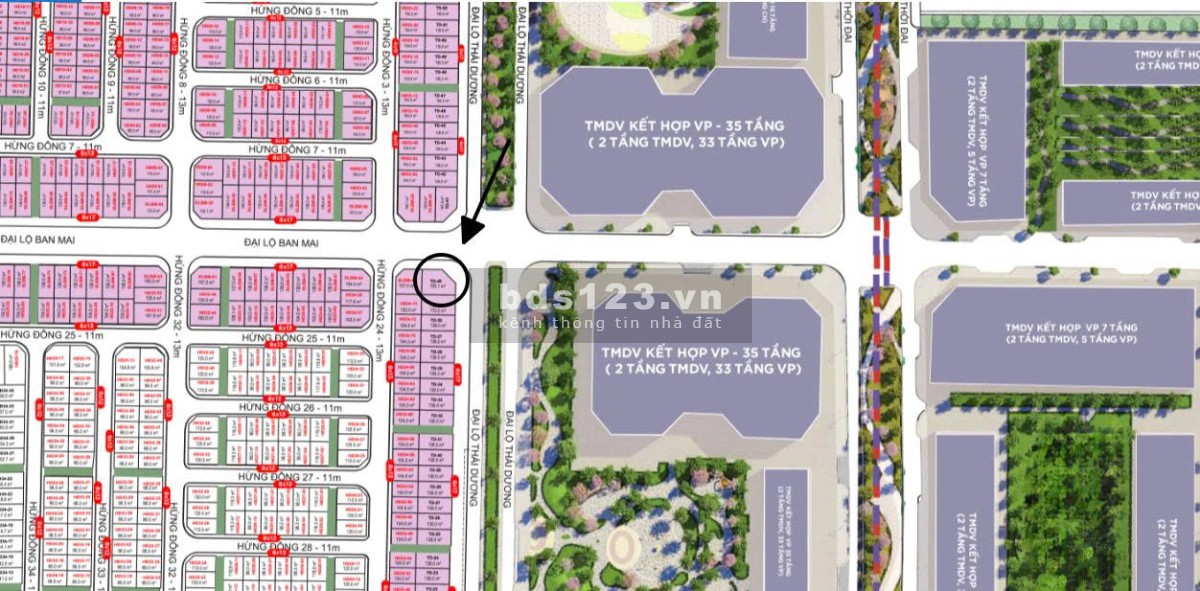 bán Shop góc đối diện 2 tòa vp, chung cư cao tầng, gần metro…