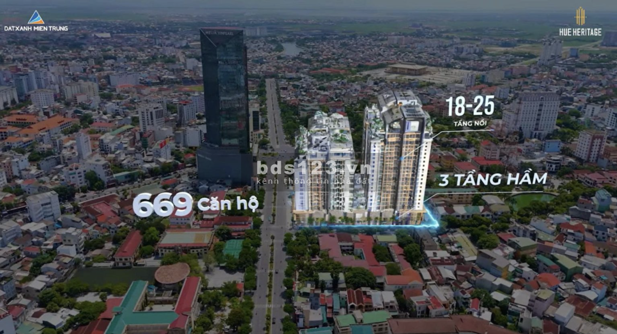 Chọn căn 2PN, 3PN, SKY Villa Hue Heritage - giỏ hàng Đất Xanh…