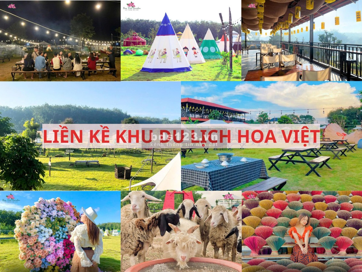Đất liền kề KDL Hoa Việt, cạnh KCN Minh Hưng