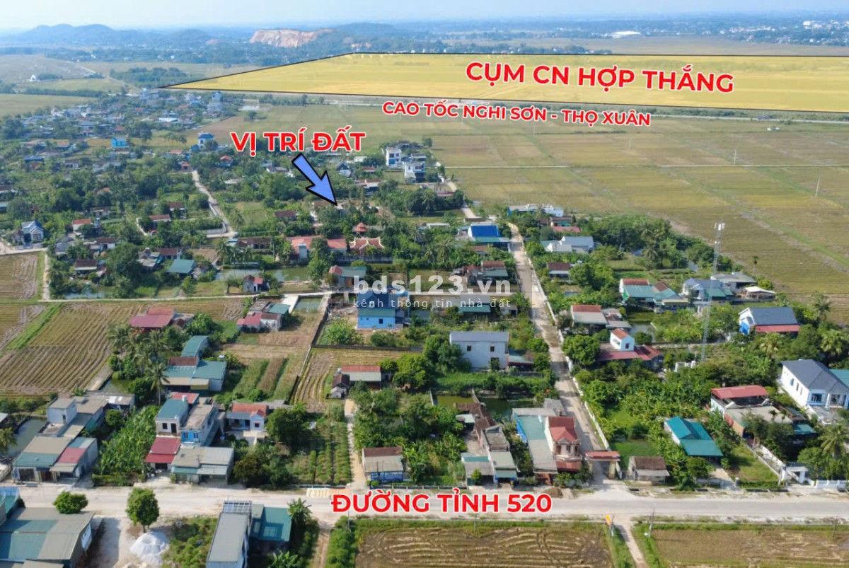 Bán đất sát khu công nghiệp Hợp Thắng Triệu Sơn, Thanh Hóa