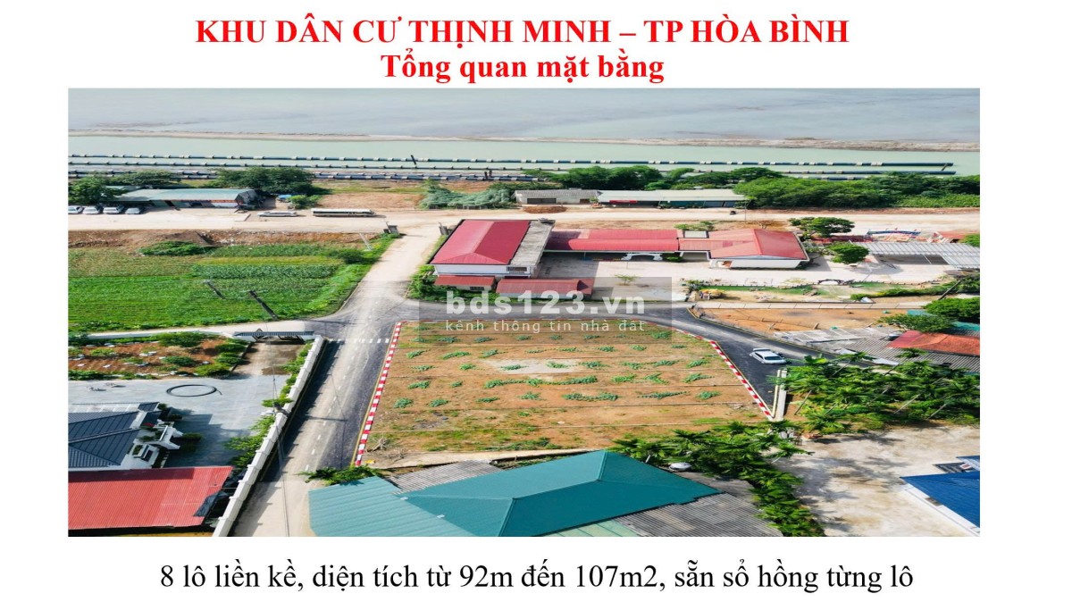 Đất nền 2 mặt tiền view sông Đà – Trung tâm TP Hòa Bình,…