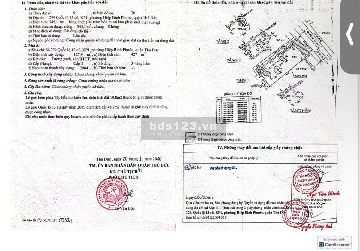 Bán đất mặt tiền đường Quốc Lộ 13 cũ Hiệp Bình Phước,…