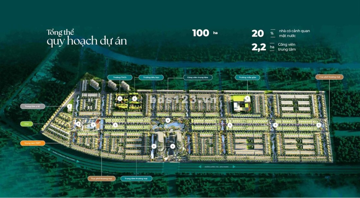 Nhà phố / Shophouse LA Home Long An – Khu đô thị xanh 101 ha, giá…