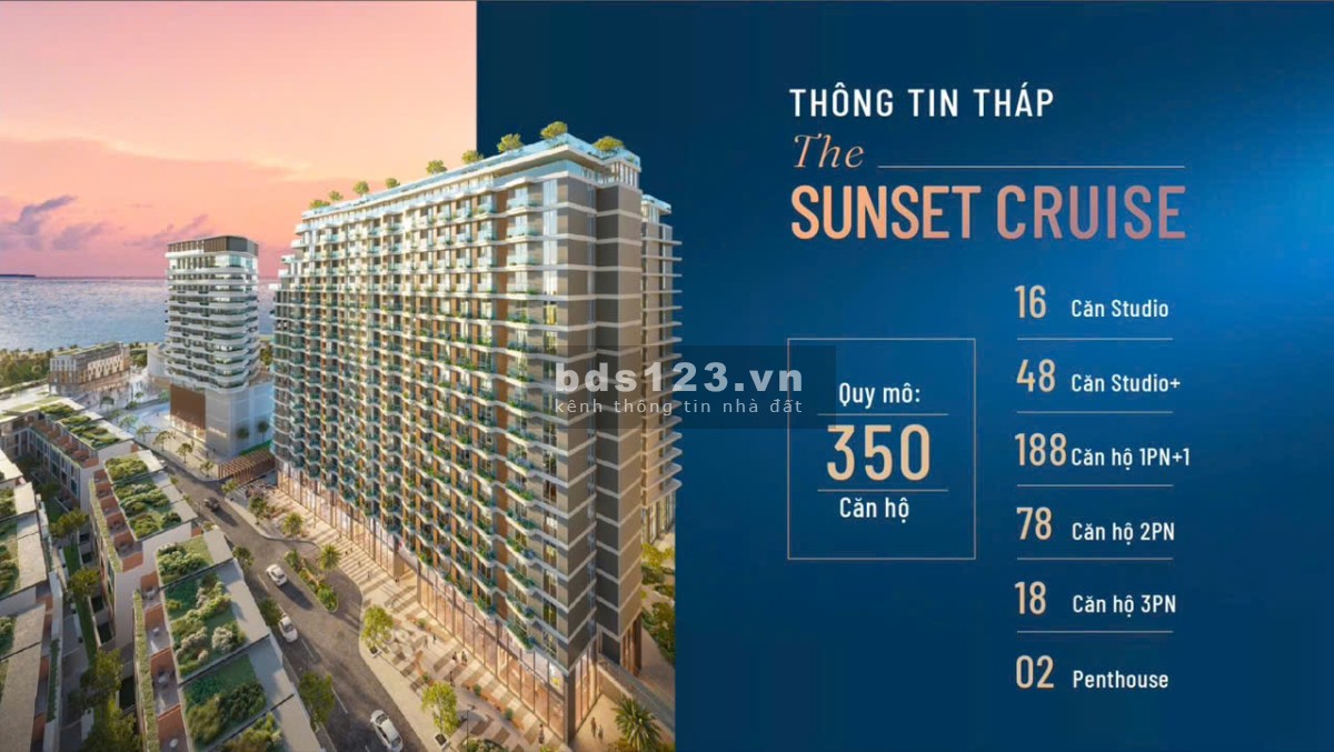 Căn hộ view biển, giá 2 tỷ sở hữu lâu dài. Đảo Ngọc Phú Quý