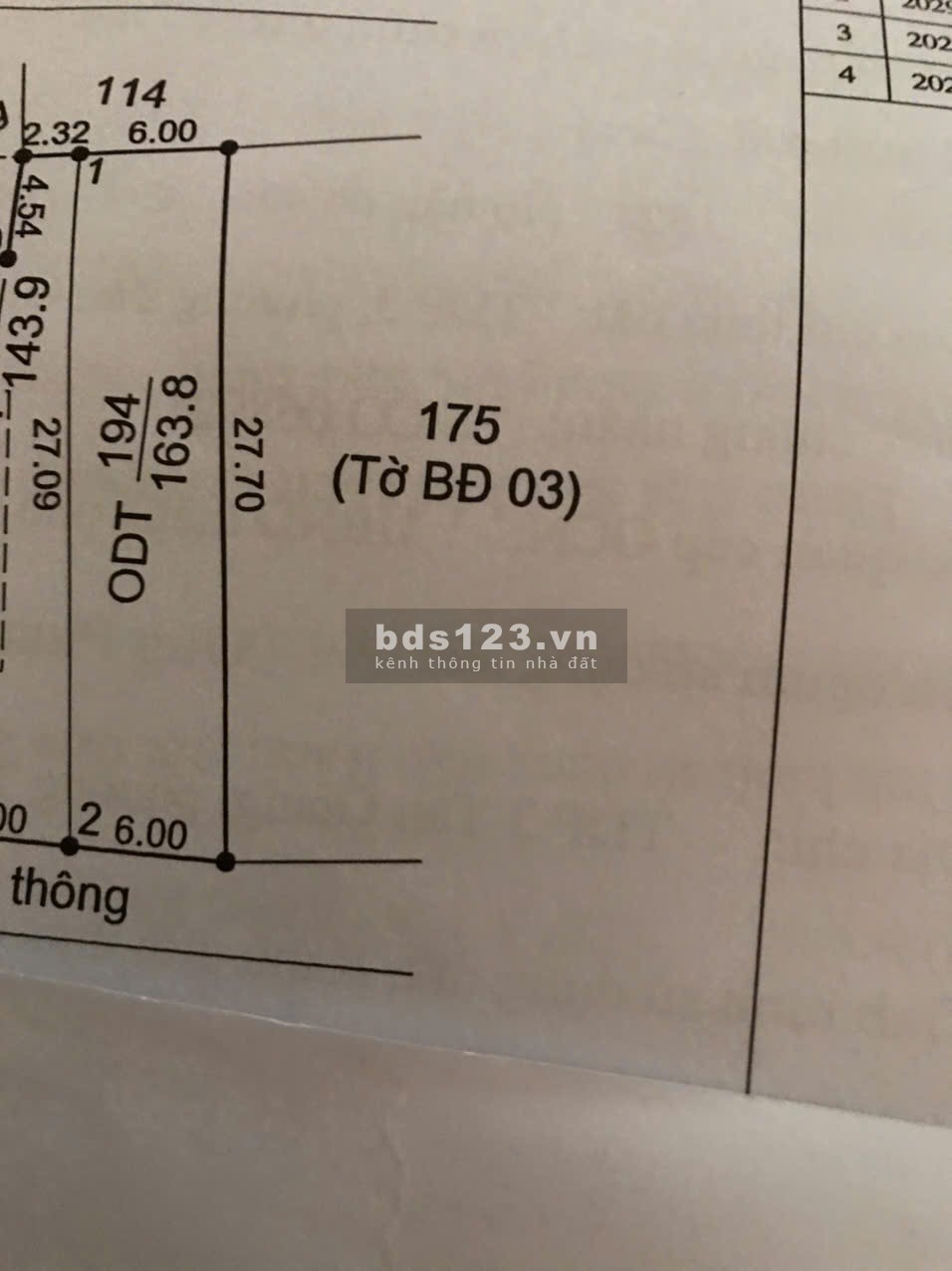 Đất thổ cư vuông vắn phù hợp định cư