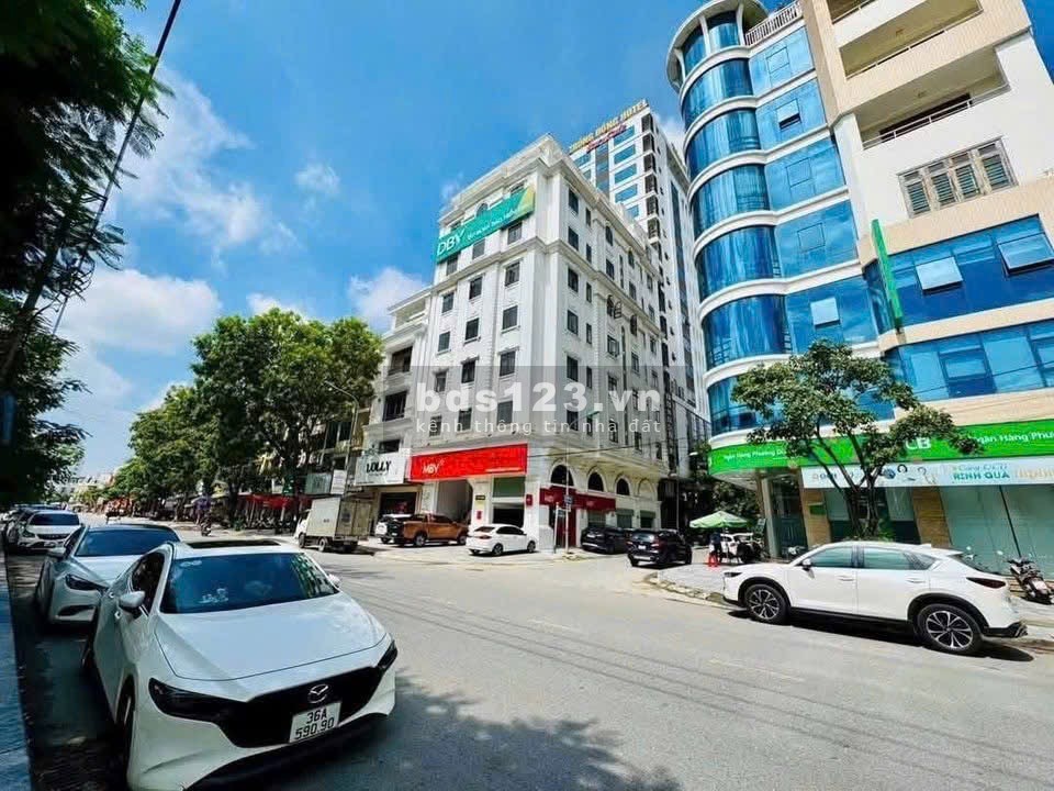 BÁN TOÀ NHÀ 9 TẦNG 2 MẶT TIỀN NGAY ĐƯỜNG LÊ HOÀN TRUNG TÂM TP THANH HOÁ