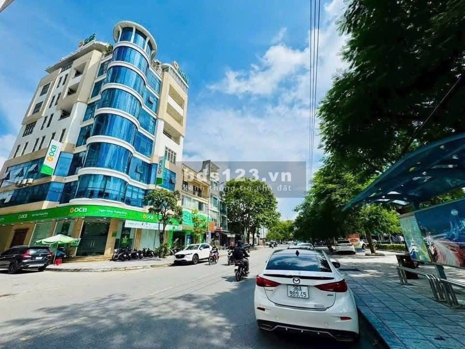 BÁN TOÀ NHÀ 9 TẦNG 2 MẶT TIỀN NGAY ĐƯỜNG LÊ HOÀN TRUNG TÂM TP THANH HOÁ