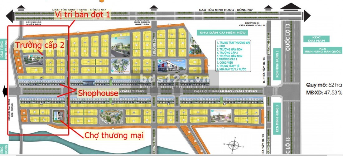 Lô 85 m² tại Minh Hưng – Mua nhanh, an cư lâu dài