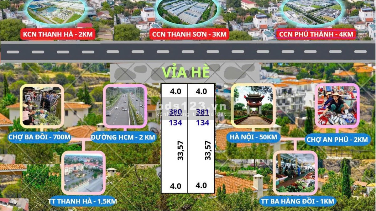 Đất Mặt Đường Quốc Lộ 21 – Trung Tâm Ba Hàng Đồi – Cơ…