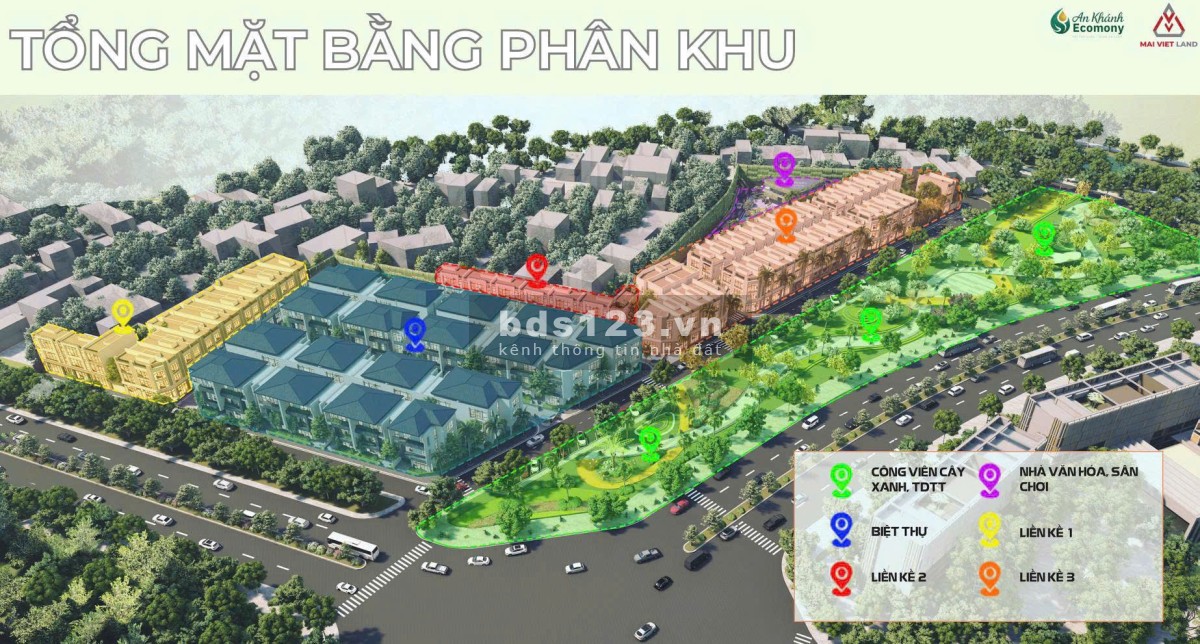 Liền kề An Khánh Economy tâm điểm tăng giá phía Tây Hà Nội
