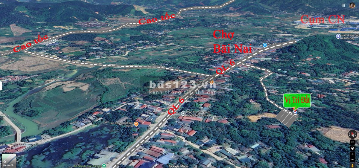 Diện Tích từ 115m -150m tại Phường Kỳ Sơn, Hoà Bình