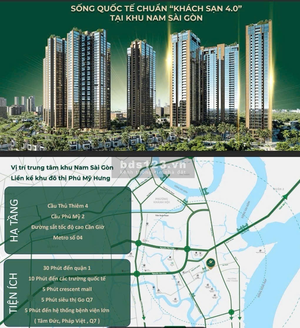 Chỉ 600 triệu sở hữu căn hộ cao cấp liền kề Phú Mỹ…