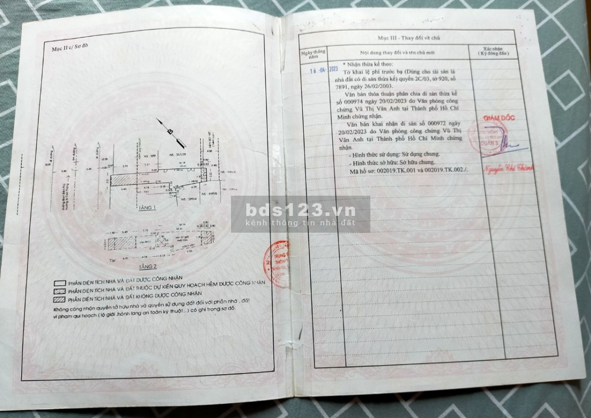 Bán nhà mặt tiền 589c Điện Biên Phủ F1 Q3 TPHCM. Giá 22 tỷ. 5 phòng ngủ, 7 WC.