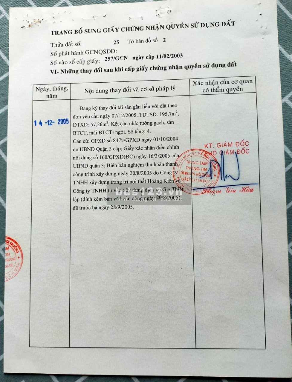 Bán nhà mặt tiền 589c Điện Biên Phủ F1 Q3 TPHCM. Giá 22 tỷ. 5 phòng ngủ, 7 WC.