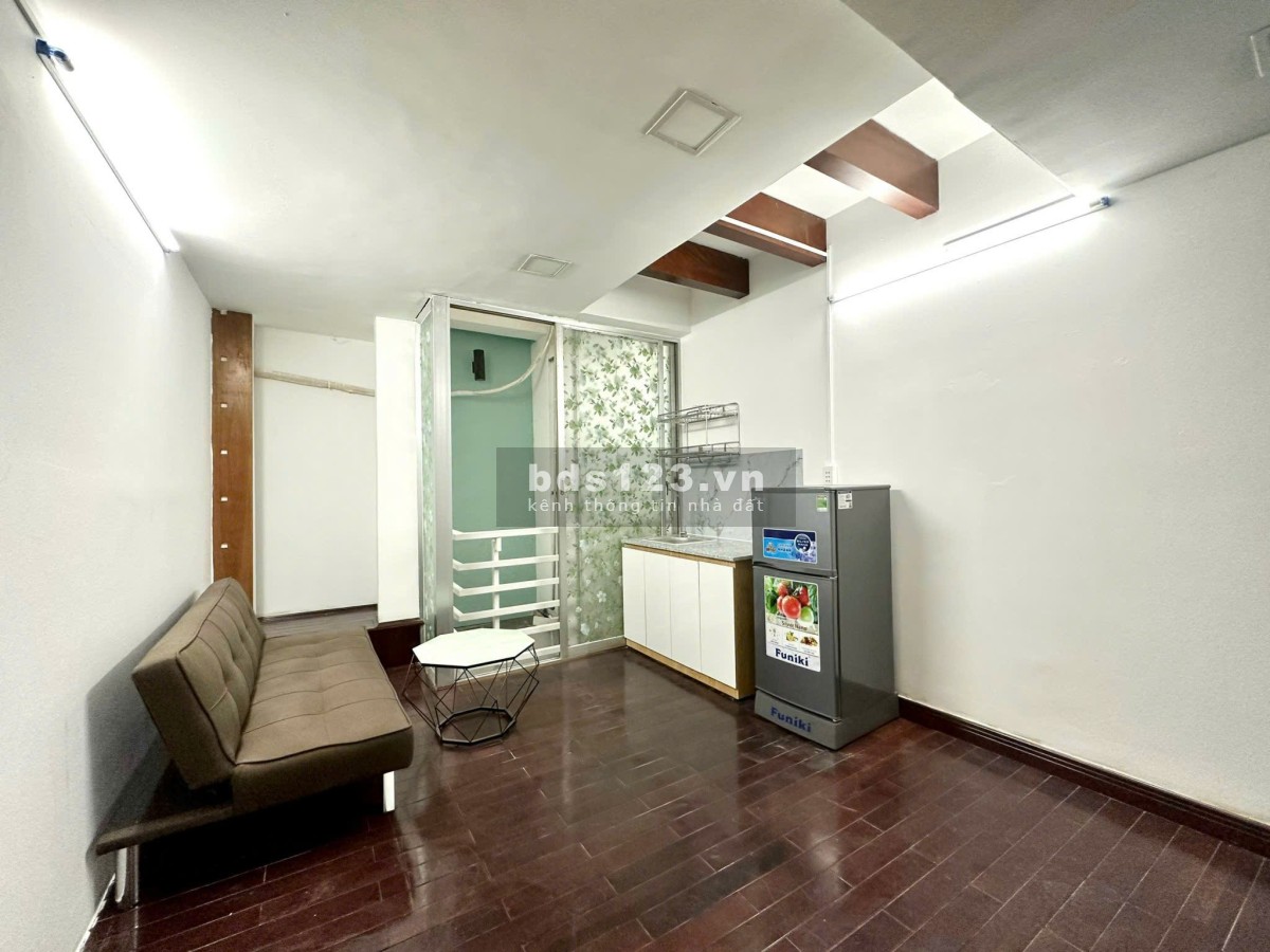 Phòng Căn hộ 1PN, PK 35m2 đủ nội thất - 224/20 Lý Thường…