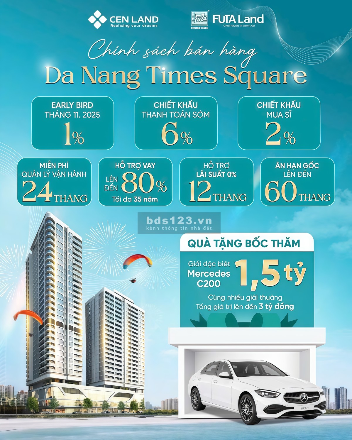 Căn Hộ Biển Time Square Đà Nẵng - View Mỹ Khê, Ở Sang, Cho Thuê Đỉnh, Đầu Tư An Tâm ,Sổ Lâu Dài