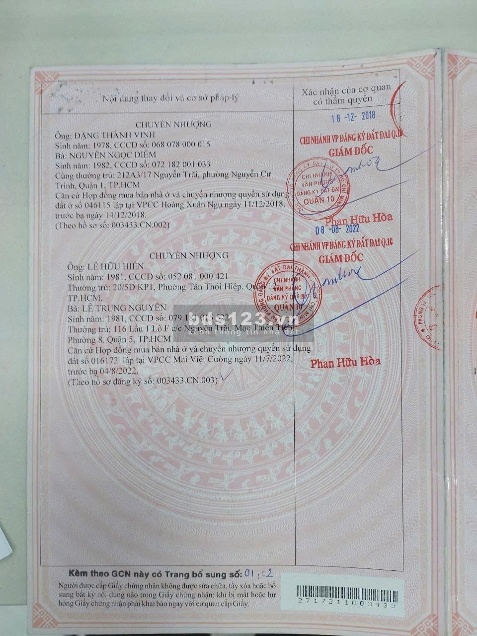 Cần bán nhà 2 lầu Cao Thắng P12 Quận 10